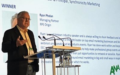 RPE Origin’s Ryan Phelan named ANA-EEC’s 2023 Email Marketer Thought Leader of the Year