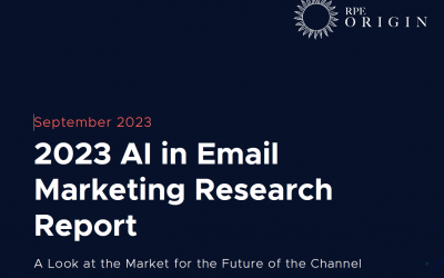 New Research on how Enterprise companies are using AI in email marketing