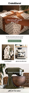 Crate & Barrel Gift Guide